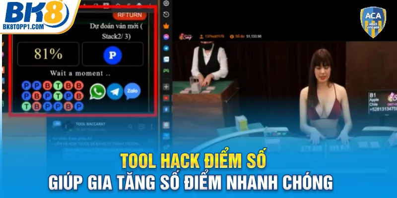 Tool hack điểm số giúp gia tăng số điểm nhanh chóng